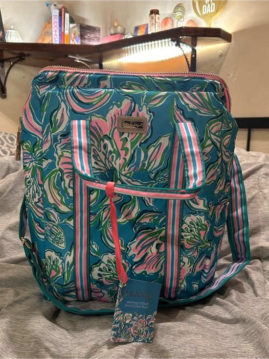 Lilly Pulitzer Insulated Backpack Cooler In Tropical \